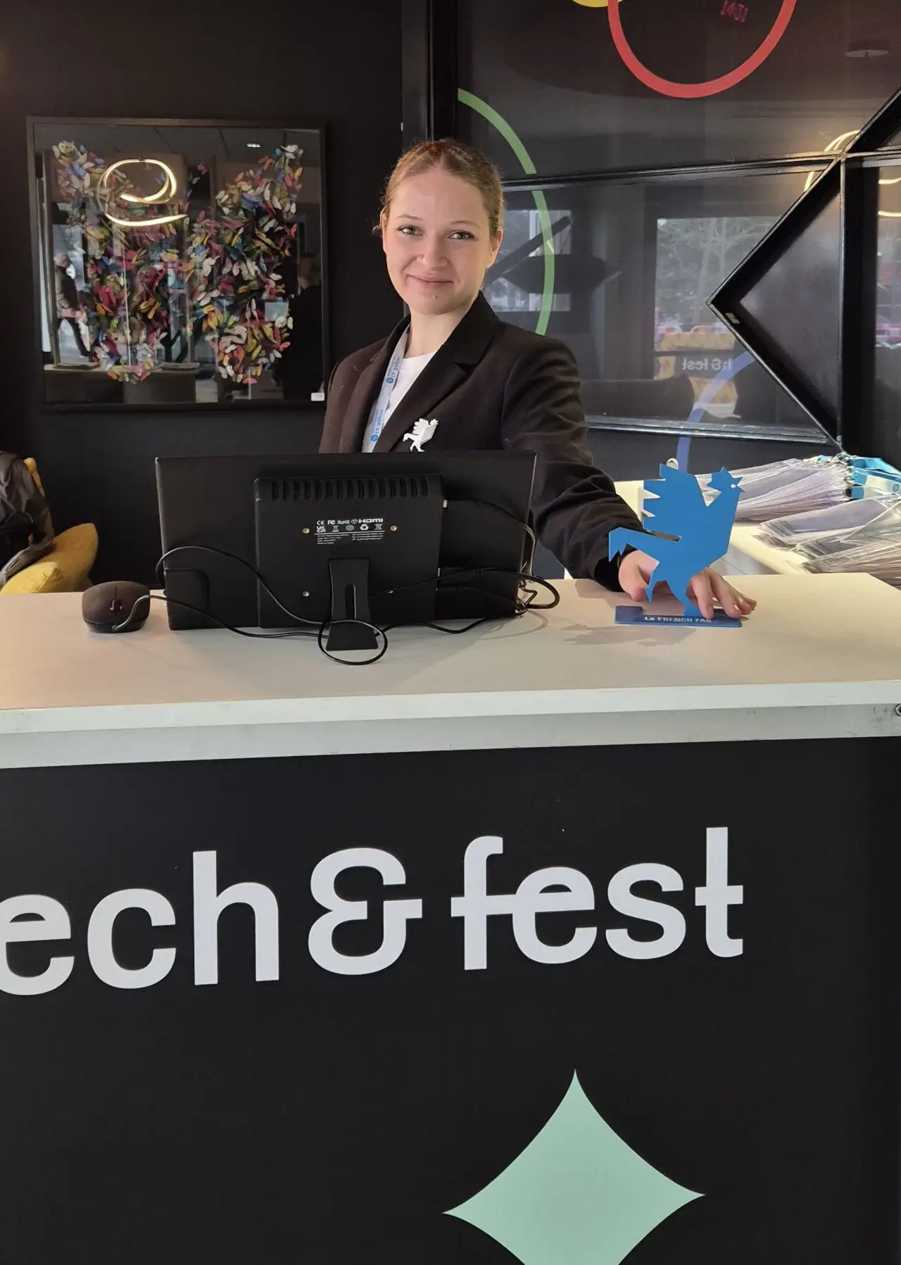 Hôtesse à Tech&Fest